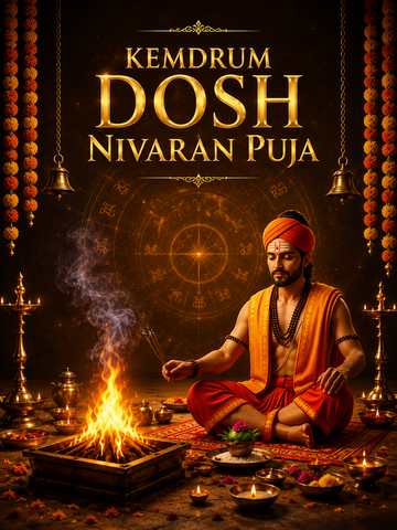 Kemdrum Dosh Nivaran Puja – For Mental Peace, Prosperity & Lunar Balance
