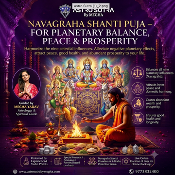 Navagraha Shanti Puja – For Planetary Balance, Peace & Prosperity